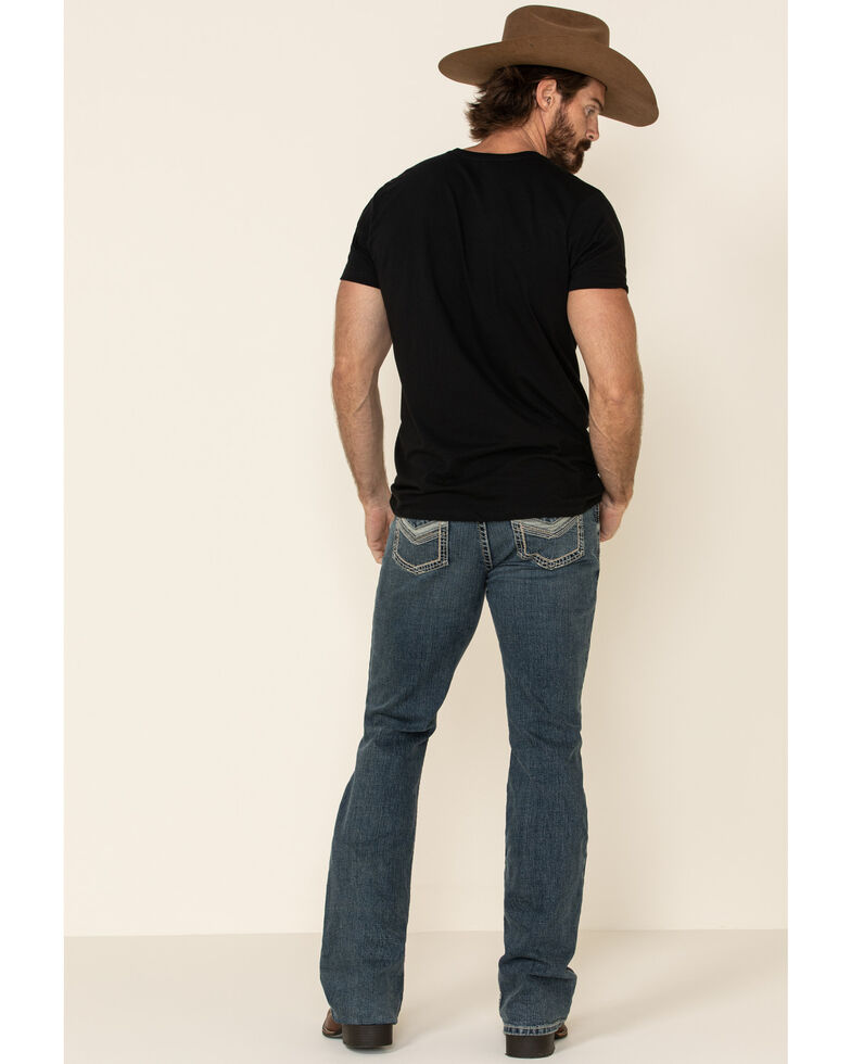 Cody James Core Men's High Roller Top Tier Medium Wash Stretch Slim Bootcut Jeans , , hi-res