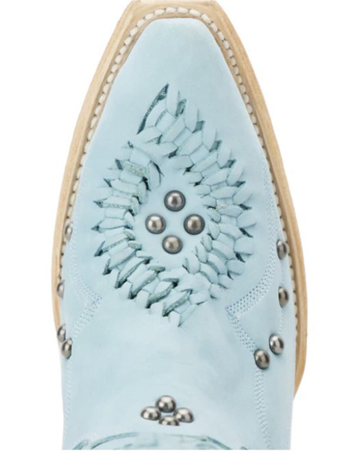 Image #6 - Lane Women's Cossette Tall Western Boots - Snip Toe, Blue, hi-res