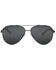 Image #2 - Hobie Broad Shiny Gnmetal Polarized Sunglasses, Grey, hi-res