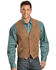 Image #2 - Scully Lamb Leather Western Vest, Maple, hi-res