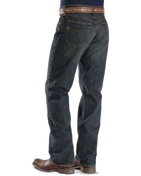 Ariat Men's M2 Swagger Medium Wash Relaxed Bootcut Jeans, Swagger, hi-res