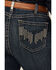 Image #4 - Ariat Women's Dark Wash Perfect Rise Haylan Bootcut Jeans - Plus, Dark Wash, hi-res