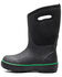 Image #3 - Bogs Boys' II 4-H Rainboots, Black, hi-res