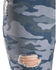 Image #6 - Tractr Women's High Rise Camo Skinny Jeans , Indigo, hi-res