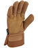 Image #2 - Carhartt Men's Insulated Grain Leather Safety Cuff Work Glove, Brown, hi-res
