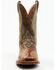 Image #4 - Dan Post Men's Inlay Embroidered Western Performance Boots - Broad Square Toe, Tan, hi-res