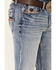 Image #4 - Cody James Core Men's Holt Medium Wash Stretch Slim Bootcut Jeans , Blue, hi-res