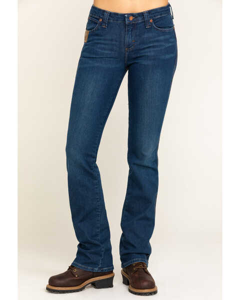 Image #2 - Wrangler Riggs Women's Bootcut Work Jeans , Stone, hi-res