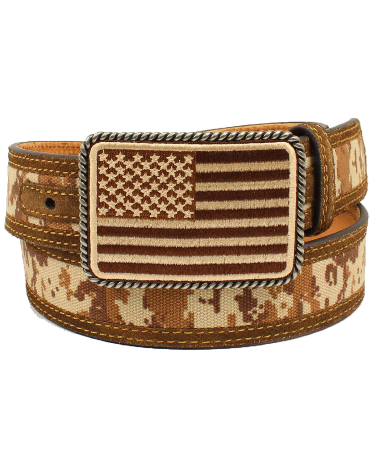 Image #1 - Ariat Men's Digital Camo Western Belt, , hi-res