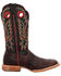 Image #2 - Durango Men's PRCA Collection Shrunken Bullhide Western Boots - Broad Square Toe, Multi, hi-res