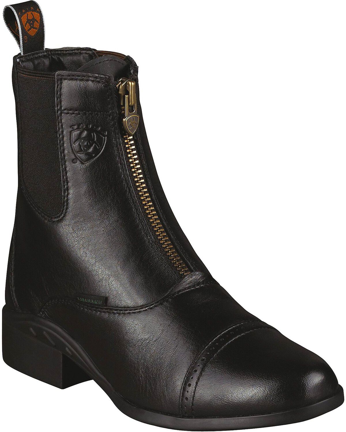 Ariat Heritage Breeze Paddock English Riding Boots - Round Toe, Black, hi-res