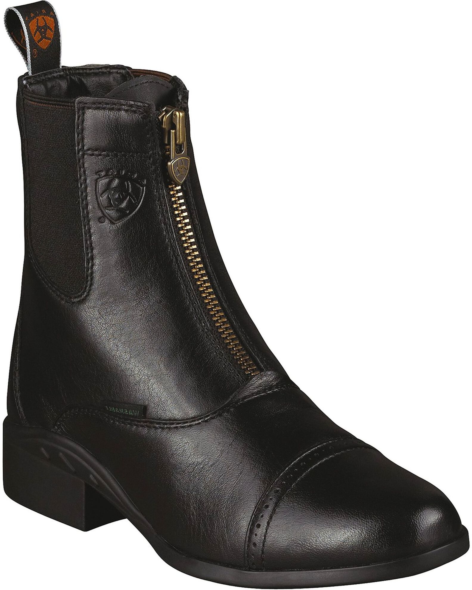 Image #1 - Ariat Heritage Breeze Paddock English Riding Boots - Round Toe, Black, hi-res