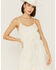 Image #2 - Wishlist Women's Sleeveless Lace Maxi Dress, Off White, hi-res