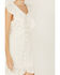 Image #3 - Shyanne Women's Ruffle Trim Eyelet Mini Dress, White, hi-res