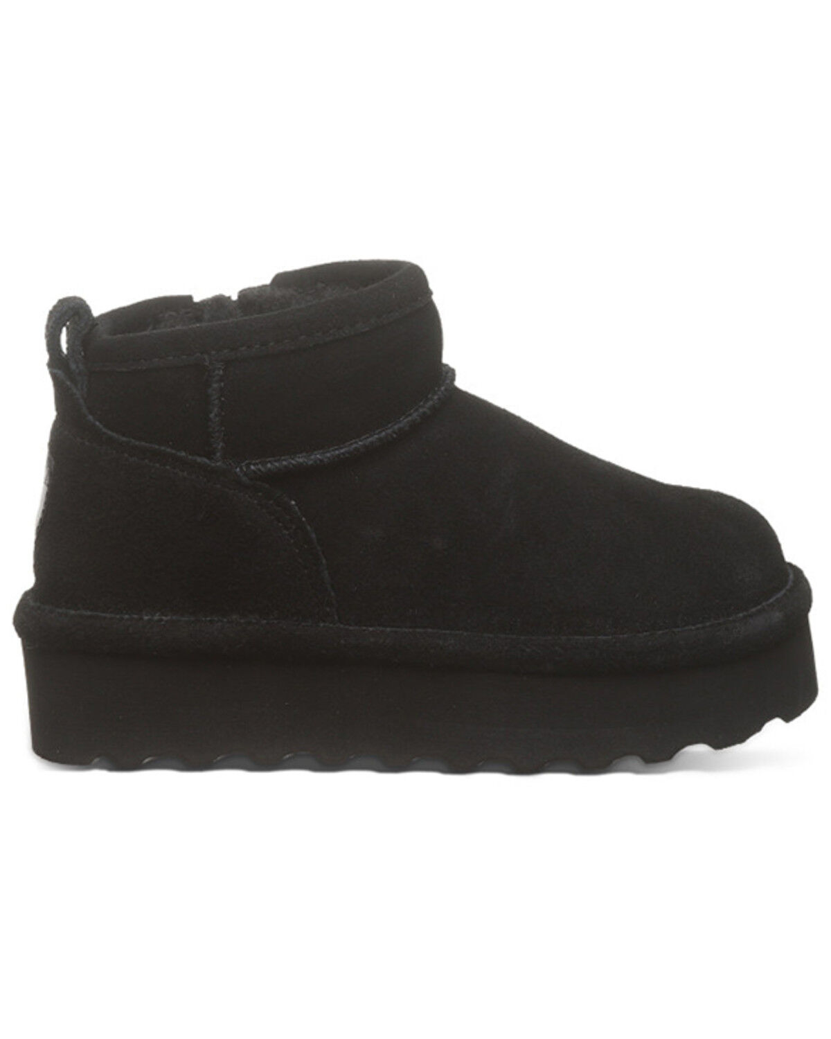 Image #2 - Bearpaw Girls' Retro Shorty Casual Boots, Black, hi-res