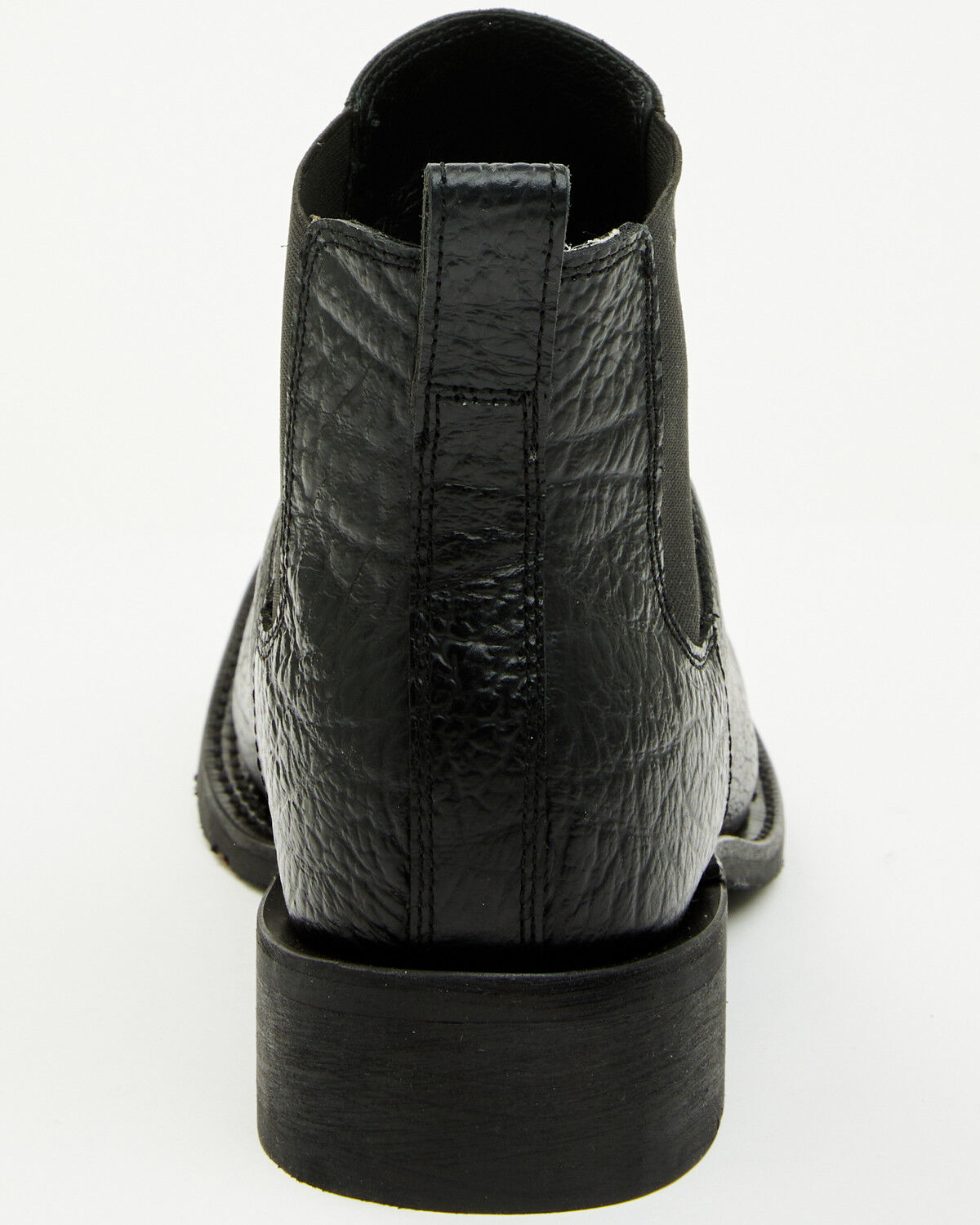 Image #5 - Laredo Men's Devin Chelsea Boots - Broad Square Toe, Black, hi-res