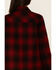 Pendleton Women's Red Plaid Wool Long Sleeve Western Flannel Shirt , Red, hi-res