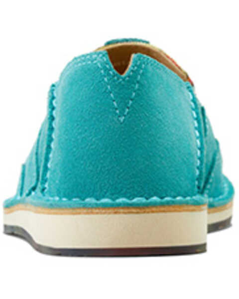 Image #3 - Ariat Women's Cruiser Casual Shoes - Moc Toe , Blue, hi-res