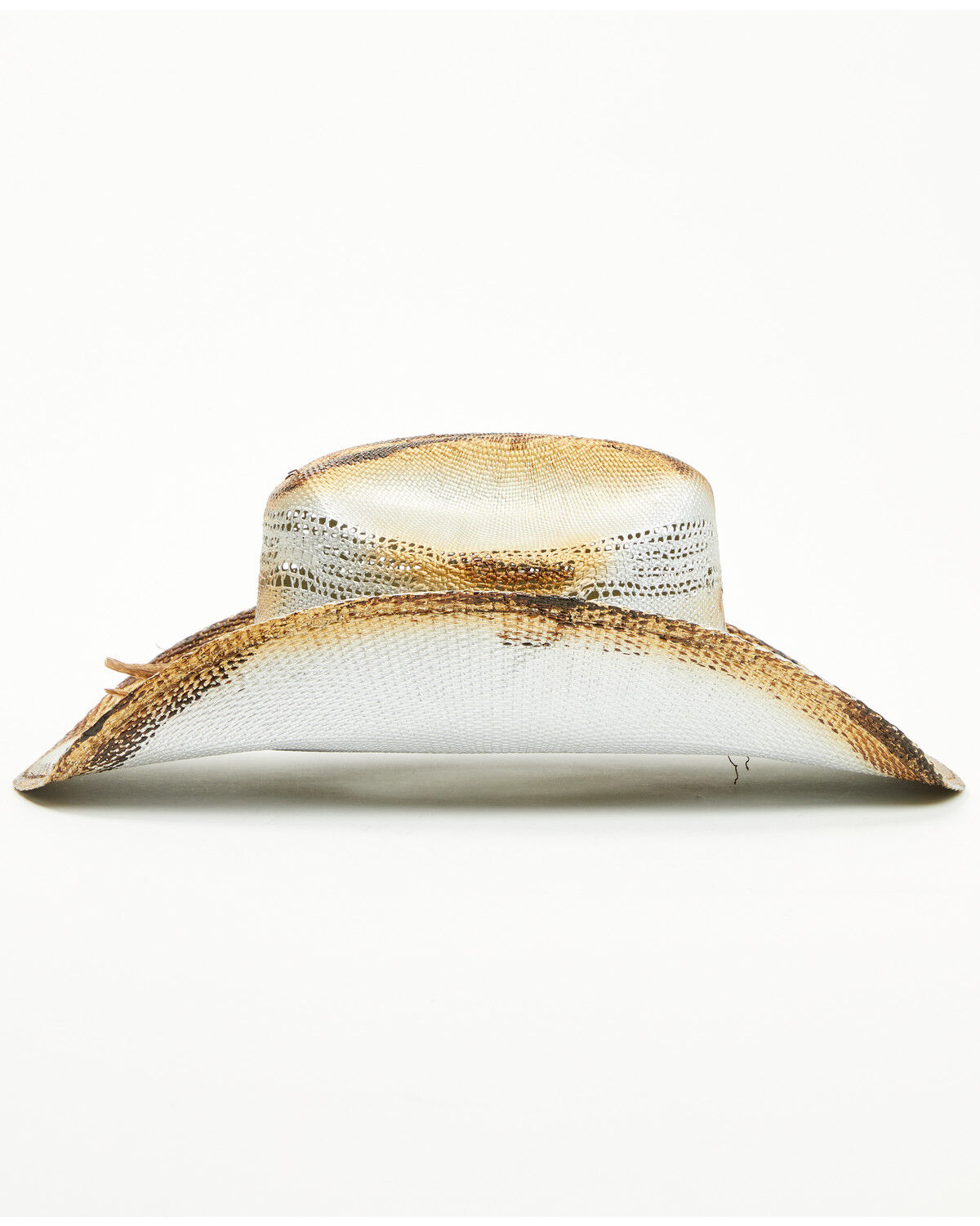 Image #3 - Shyanne Women's Marquise Straw Cowboy Hat, Silver, hi-res