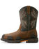 Image #2 - Ariat Men's Overdrive Work Boots - Composite Toe, Brown, hi-res
