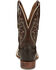 Image #5 - Tony Lama Men's Sienna Exotic Full-Quill Ostrich Western Boots - Broad Square Toe, Brown, hi-res