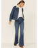 Image #3 - Wrangler Women's Sherpa-lined Denim Trucker Jacket, , hi-res