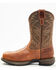 Image #3 - Cody James Men's Xero Gravity Lite Pull-On Work Boots - Composite Toe, Brown, hi-res