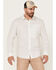Image #1 - Brothers and Sons Men's Performance Solid Long Sleeve Button Down Western Shirt , Sand, hi-res