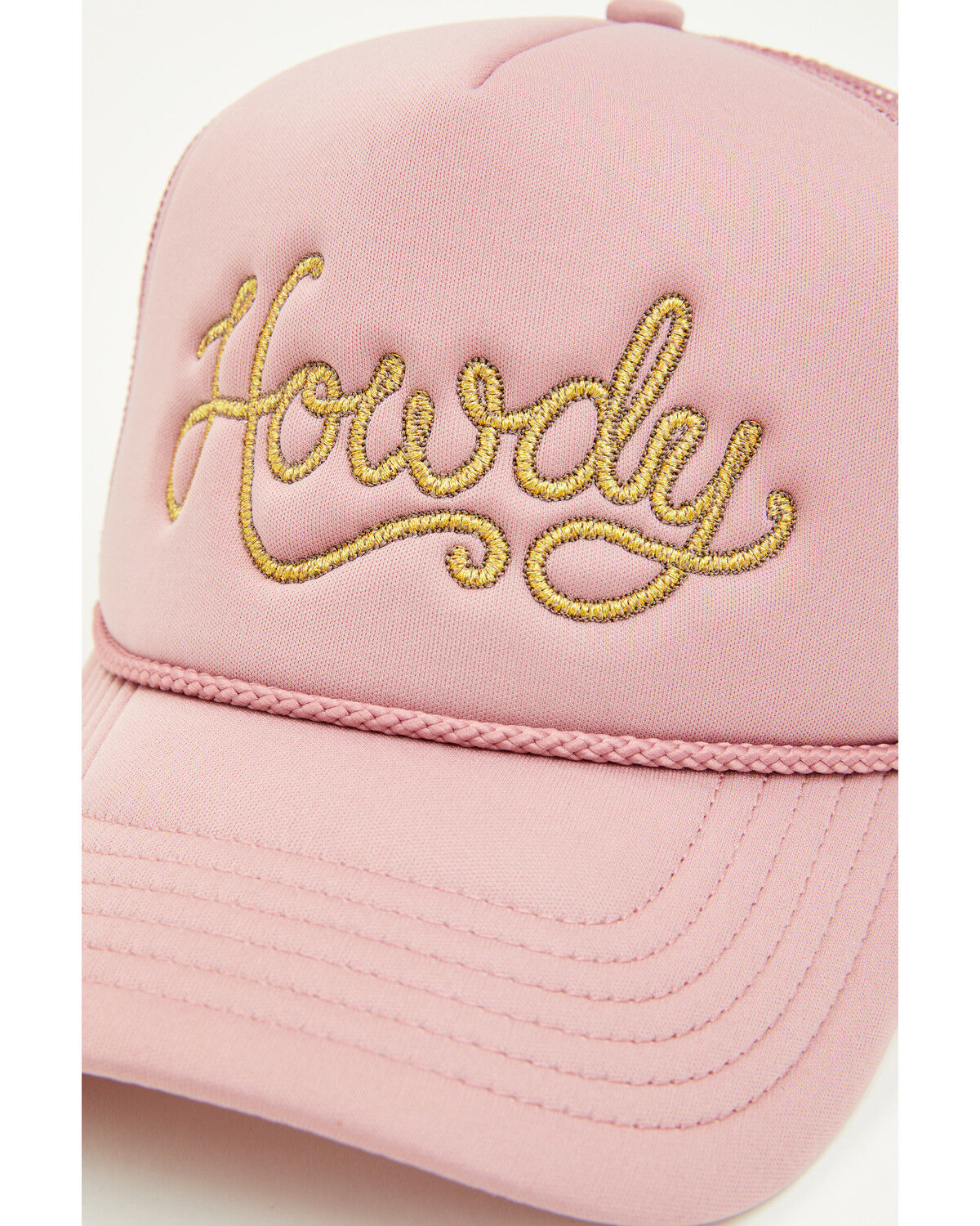Image #2 - Shyanne Women's Howdy Foam Ball Cap, Mauve, hi-res