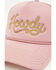 Image #2 - Shyanne Women's Howdy Foam Ball Cap, Mauve, hi-res