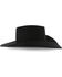 Rodeo King Men's Brick 5X Fur Felt Cowboy Hat, Black, hi-res