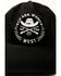 Image #2 - Idyllwind Women's Bad Ass Woman Embroidered Mesh Back Ball Cap, Black, hi-res