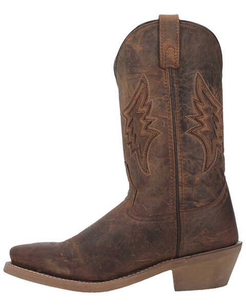 Image #3 - Laredo Men's Nico Western Boots - Square Toe, Taupe, hi-res