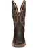 Image #4 - Tony Lama Men's Sienna Exotic Full-Quill Ostrich Western Boots - Broad Square Toe, Brown, hi-res