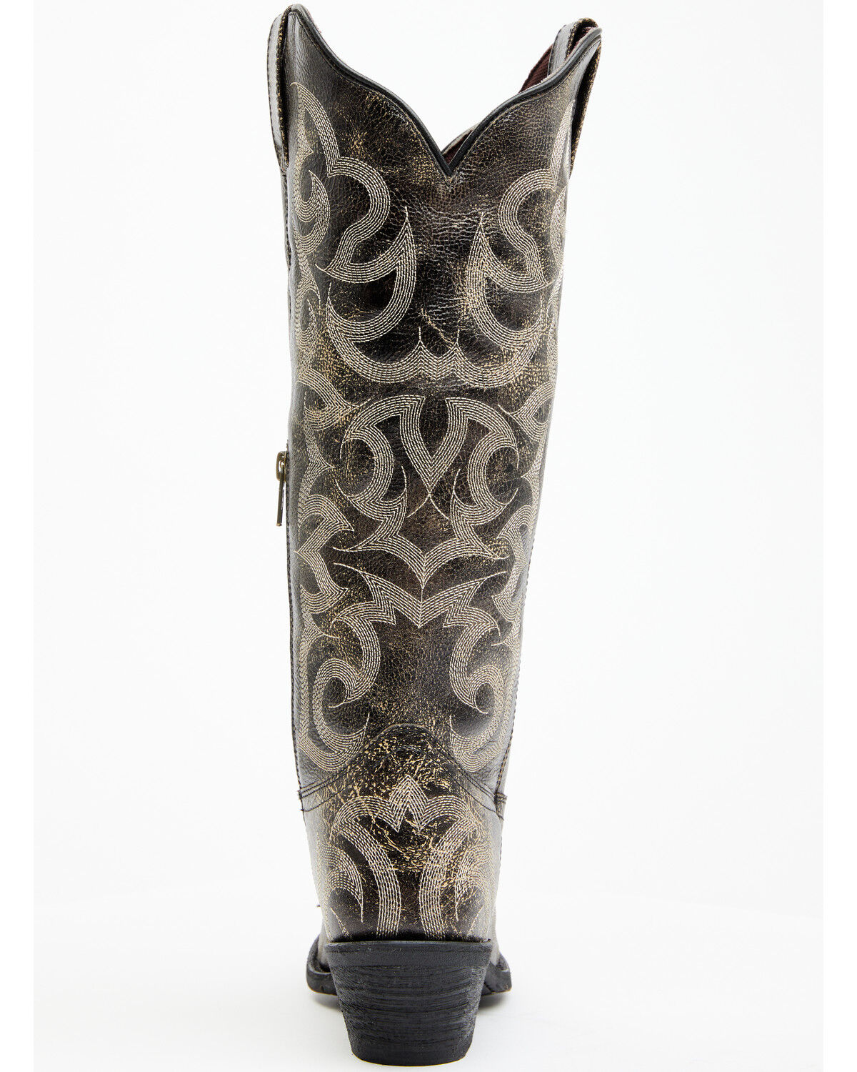 Image #5 - Laredo Women's Twyla Tall Western Boots - Snip Toe, Black, hi-res