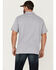 Image #4 - Brothers and Sons Men's Solid Slub Short Sleeve Polo Shirt, Light Grey, hi-res