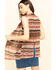 Rock & Roll Denim Women's Knit Stripe Vest , Brown, hi-res