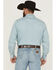 Image #4 - Cody James Men's Frosty Light Wash Long Sleeve Snap Denim Western Shirt - Big, Light Wash, hi-res