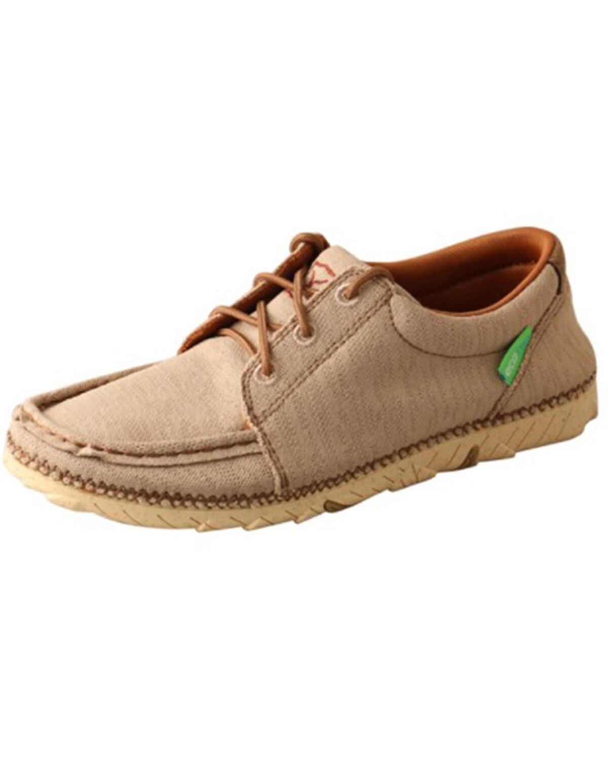 Image #1 - Twisted X Women's Zero-X Casual Shoes - Moc Toe, Beige/khaki, hi-res