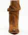 Image #4 - Cleo + Wolf Women's Dani Western Boots - Round Toe, Cognac, hi-res