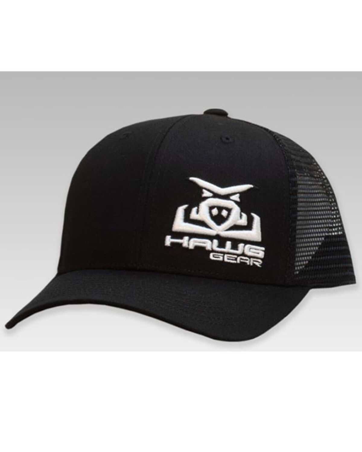 Image #1 - RopeSmart Men's Hawg Gear Embroidered Mesh-Back Ball Cap, Black, hi-res