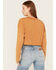 Image #4 - Cleo + Wolf Women's Joshua Tree Long Sleeve Cropped Tee, Lt Brown, hi-res