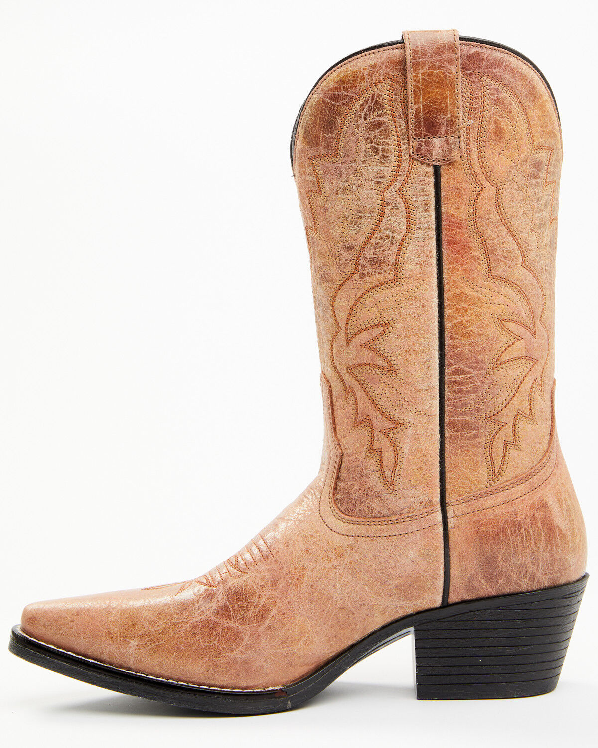 Image #3 - Laredo Women's Brandie Western Boots - Snip Toe, Cognac, hi-res