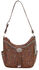 Image #1 - American West Lady Leather Hobo Bag, Brown, hi-res