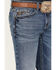 Image #2 - RANK 45® Men's Iron Horse Stackable Straight Dark Wash Heavy Still Stretch Denim Jeans, Dark Wash, hi-res