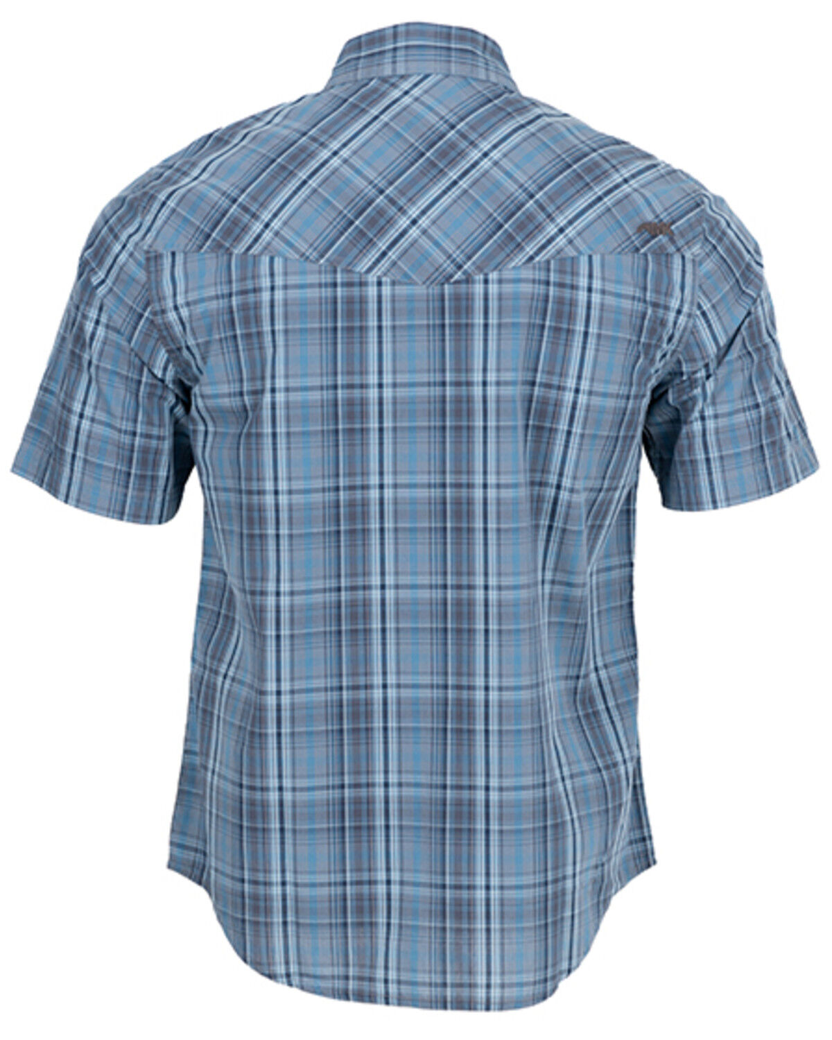 Image #2 - Mountain Khakis Men's Rodeo Short Sleeve Woven Shirt, Blue, hi-res