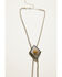 Image #3 - Shyanne Women's Diamond Concho Stone Bolo Necklace, Silver, hi-res