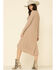 By Together Women's Ribbed Button Front Duster Cardigan , Tan, hi-res