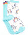 Image #1 - Shyanne Girls' Rainbow Crew Socks - 2 Pack, Multi, hi-res