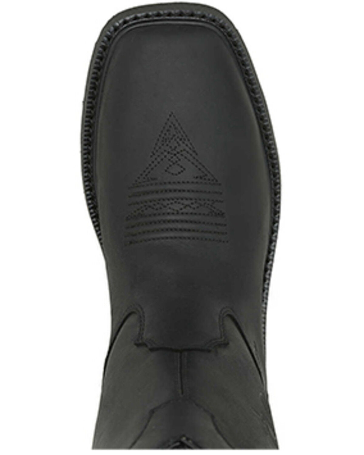 Image #4 - Wolverine Men's Metallica Rancher Work Boots - Broad Square Toe, Black, hi-res